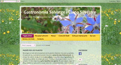 Desktop Screenshot of gastronomiasalvatge.com